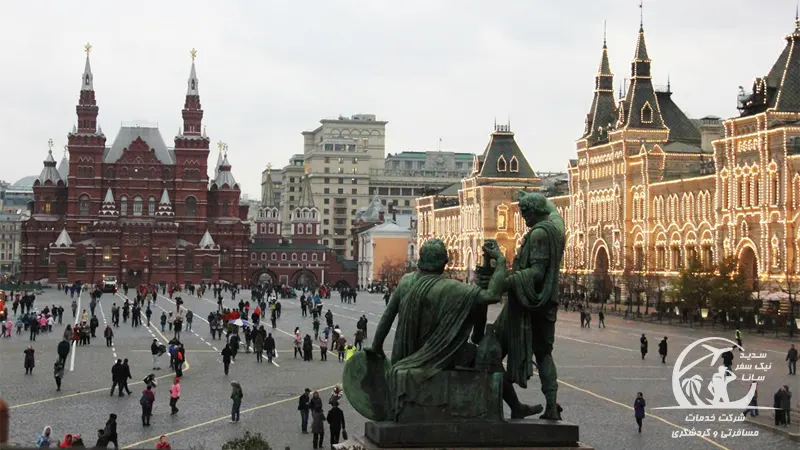 میدان سرخ شهر مسکو