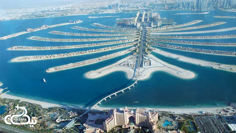 جزیره نخل جمیرا در دبی